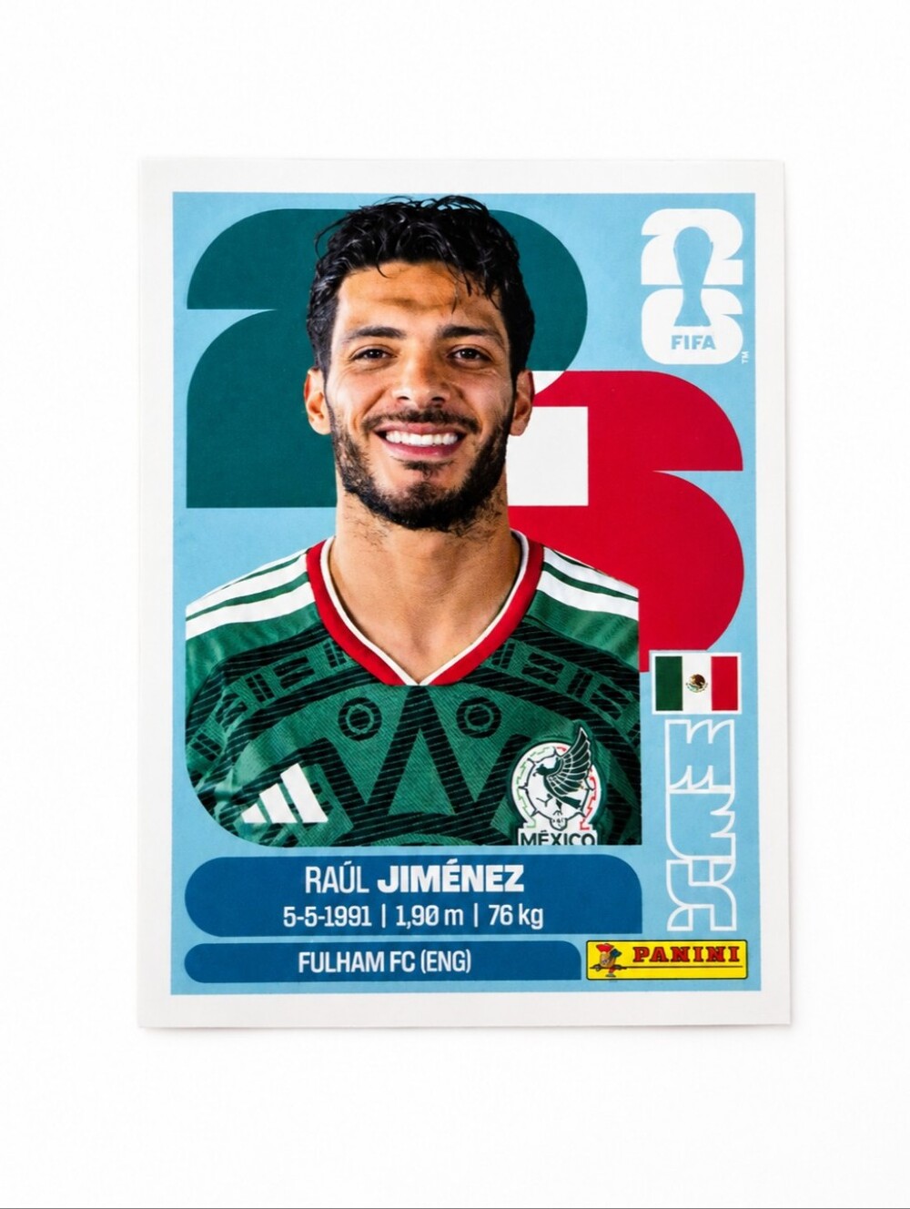Raul Jimenez MEX 17 2026 FIFA Panini Sticker